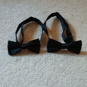 2 tuxedo adjustable bow ties